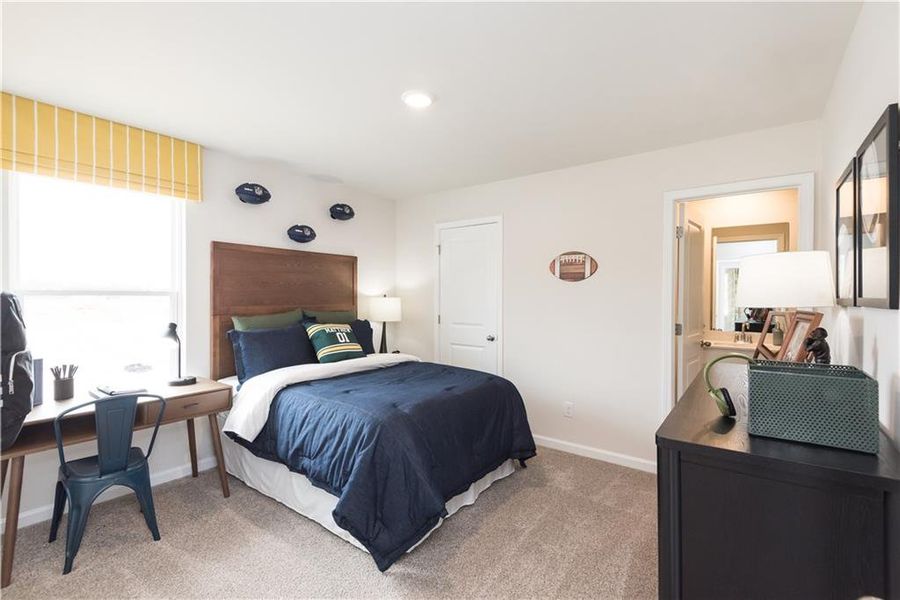 Furnished interior view inside a new home in Martin Springs - Estate Series, Lawrenceville (Image 13).