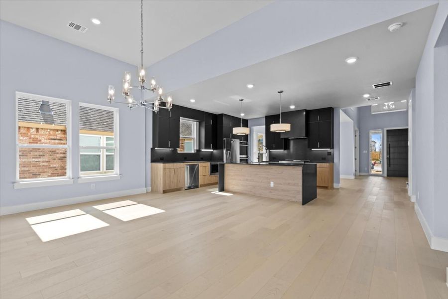 Furnished interior view inside a new home in , Round Rock (Image 10).
