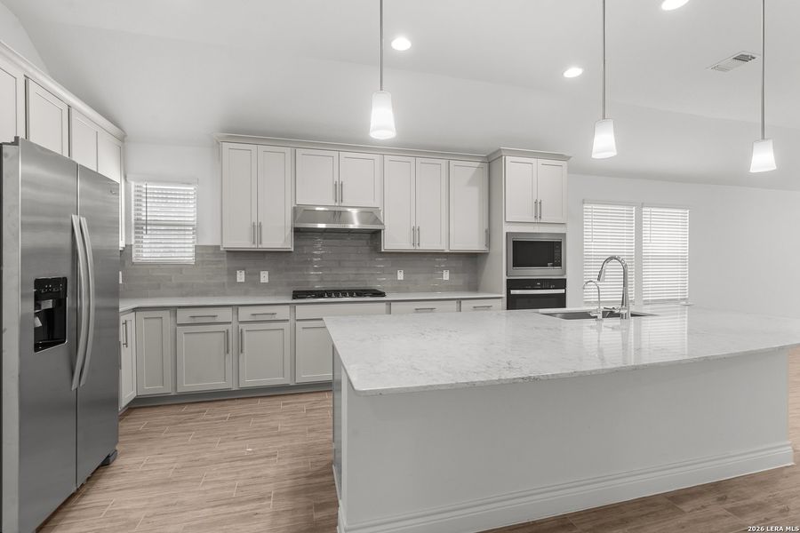 Furnished interior view inside a new home in Legacy at Lake Dunlap, New Braunfels (Image 11).