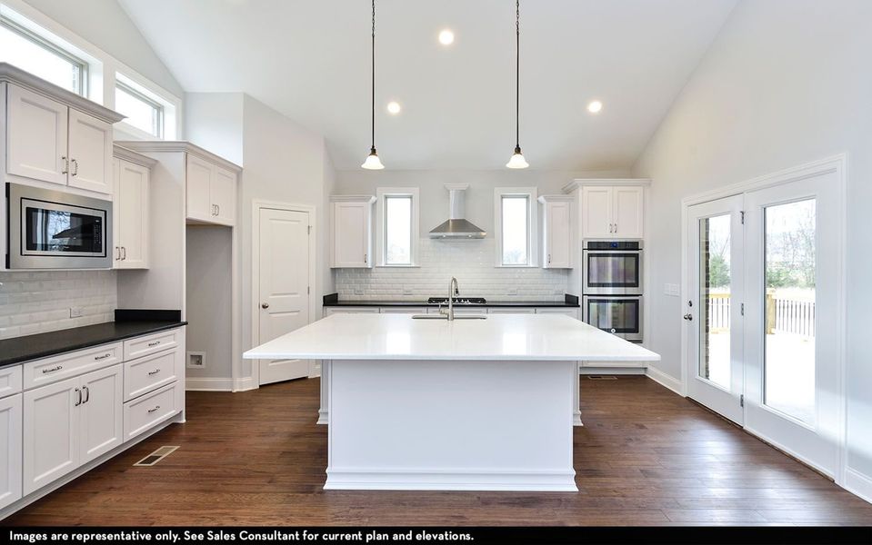 Representative furnished interior of a home built from the Hargrove by CastleRock Communities in Belvoir, Fairview (Image 10).