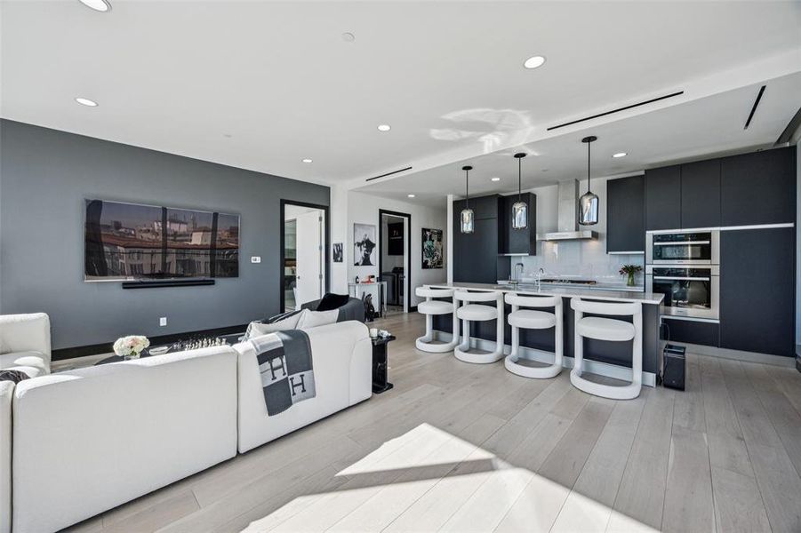 Furnished interior view inside a new home in , Dallas (Image 9). Furnished interior view inside a new home in , Dallas (Image 9).