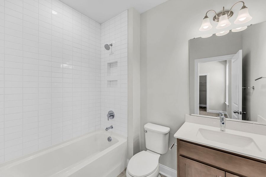 Furnished interior view inside a new home in , Summerville (Image 11).