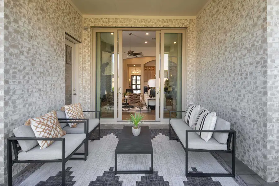 Representative Patio - some options shown