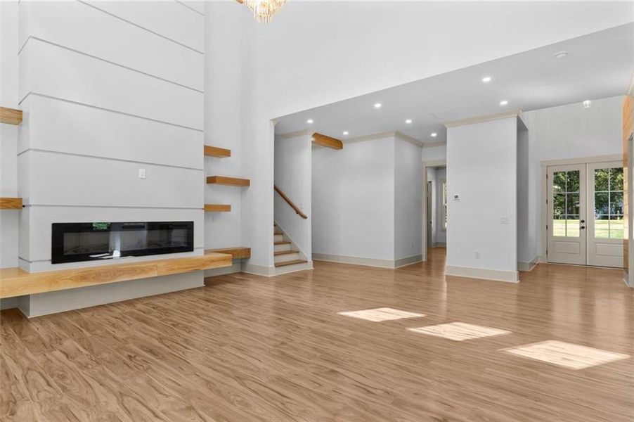 Spacious, unfurnished interior of a new home in , Powder Springs (Image 10). Spacious, unfurnished interior of a new home in , Powder Springs (Image 10).