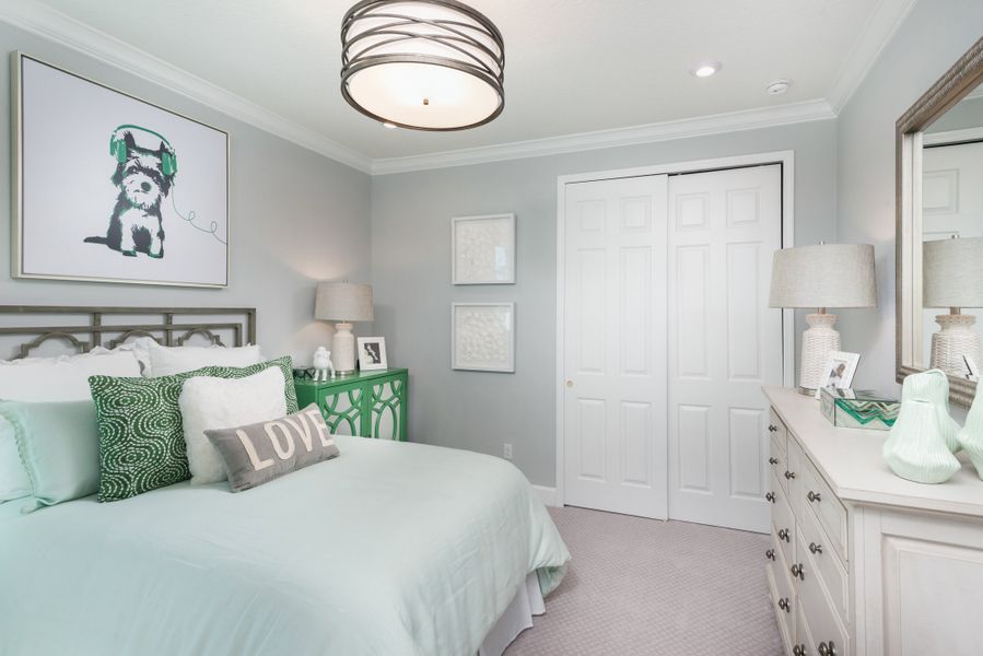 Representative furnished interior of a home built from the Amelia by Taylor Morrison in Tiburon, Nokomis (Image 13).