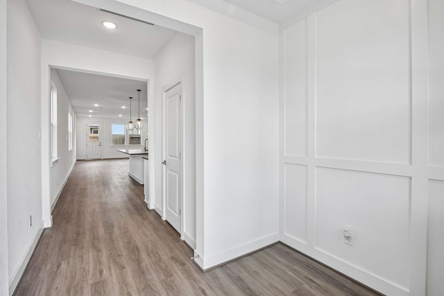 Inviting foyer