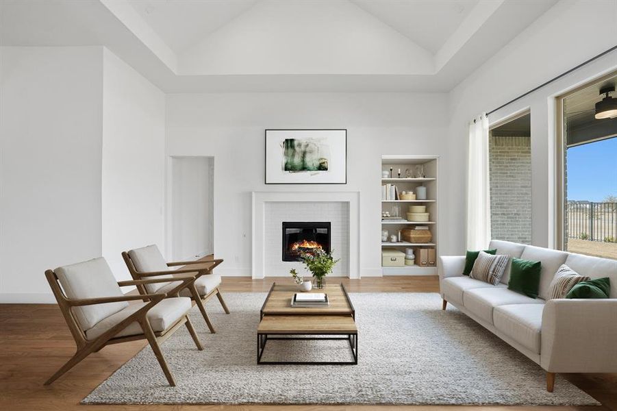 Furnished interior view inside a new home in Quail Hollow, Rockwall (Image 20).