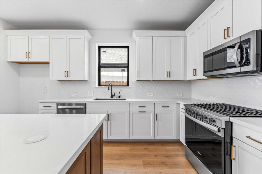 Furnished interior view inside a new home in Elyson, Katy (Image 7). Furnished interior view inside a new home in Elyson, Katy (Image 7).