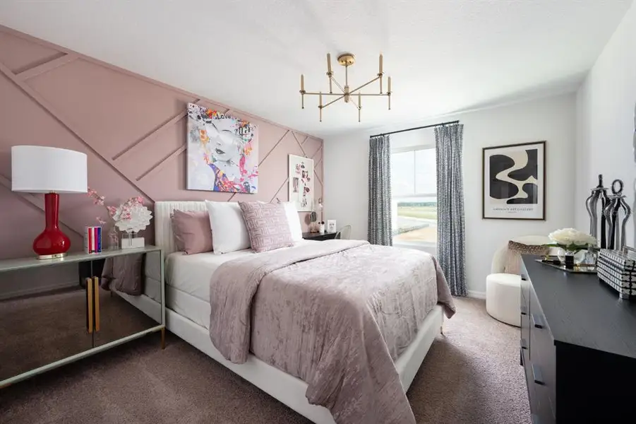 Furnished interior view inside a new home in Two Rivers, Zephyrhills (Image 6). Furnished interior view inside a new home in Two Rivers, Zephyrhills (Image 6).