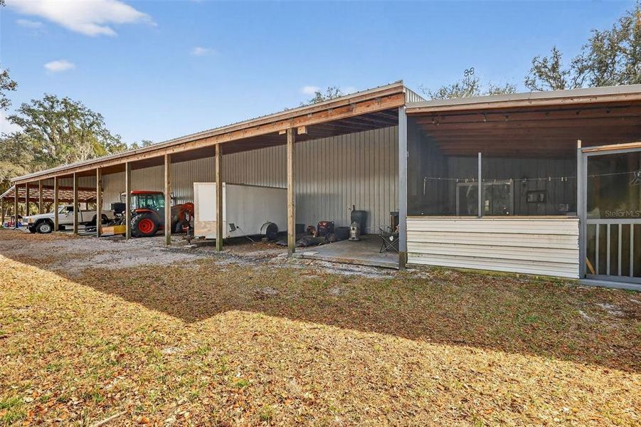 Exterior details and patio area of a home in , Bushnell (Image 24). Exterior details and patio area of a home in , Bushnell (Image 24).