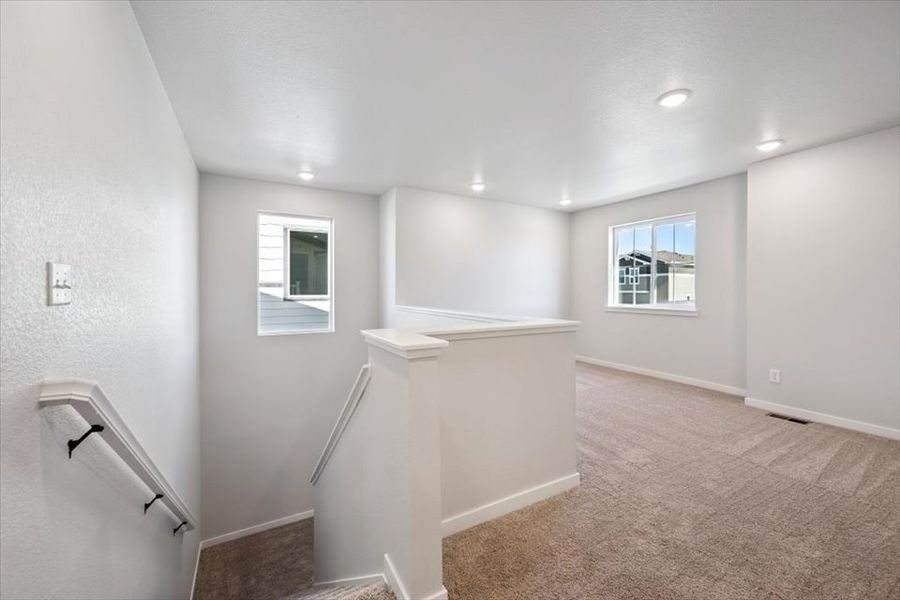A bathroom with a tub and sink. A bathroom with a tub and sink.