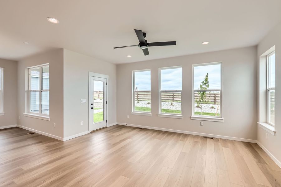 Plan V435 Representative Photo - Living Room