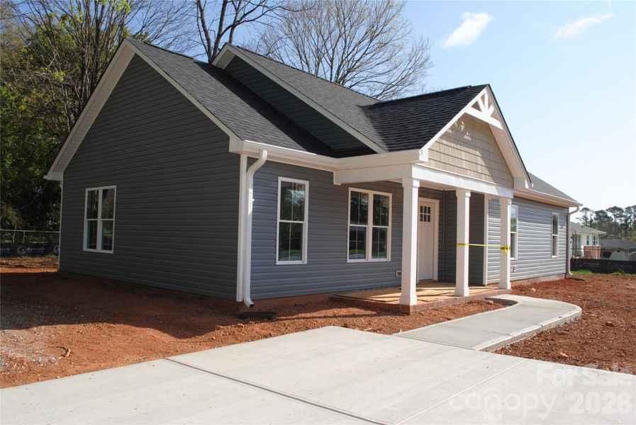 Exterior details and patio area of a home in , Salisbury (Image 1). Exterior details and patio area of a home in , Salisbury (Image 1).