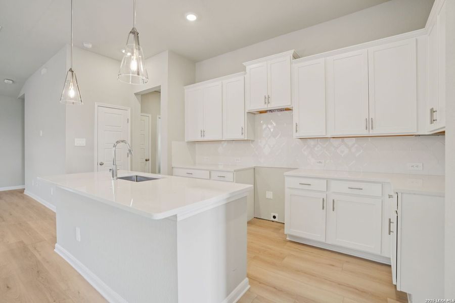 Furnished interior view inside a new home in Sagebrooke - Premier Series, San Antonio (Image 9).