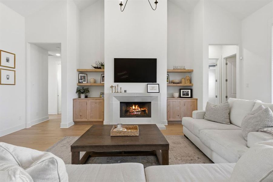 Furnished interior view inside a new home in , Midlothian (Image 19).