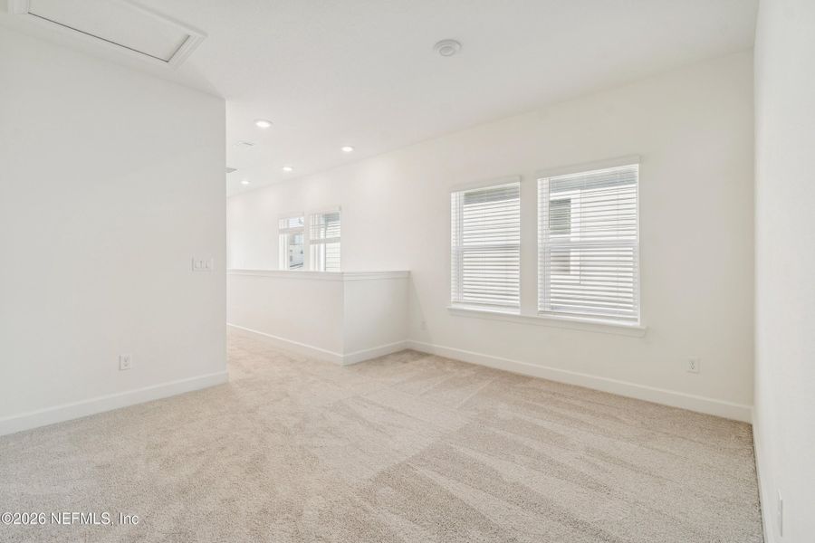 Spacious, unfurnished interior of a new home in Granville at eTown 38', Jacksonville (Image 17). Spacious, unfurnished interior of a new home in Granville at eTown 38', Jacksonville (Image 17).