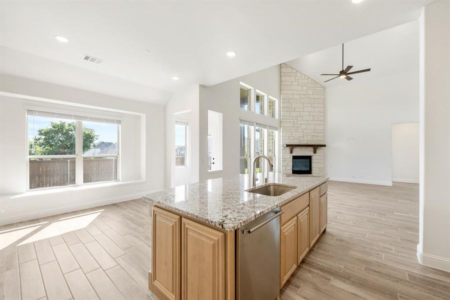 Furnished interior view inside a new home in Rockwood 90, Mansfield (Image 13). Furnished interior view inside a new home in Rockwood 90, Mansfield (Image 13).
