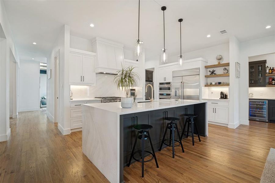 Furnished interior view inside a new home in , Dallas (Image 10).