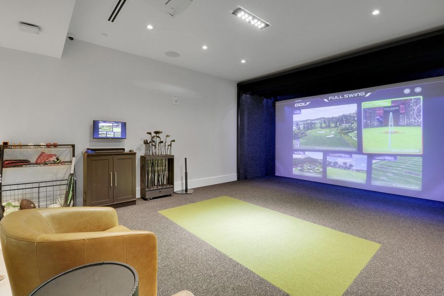 Sports Simulator Room