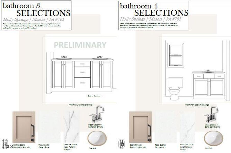 4 Design Selections