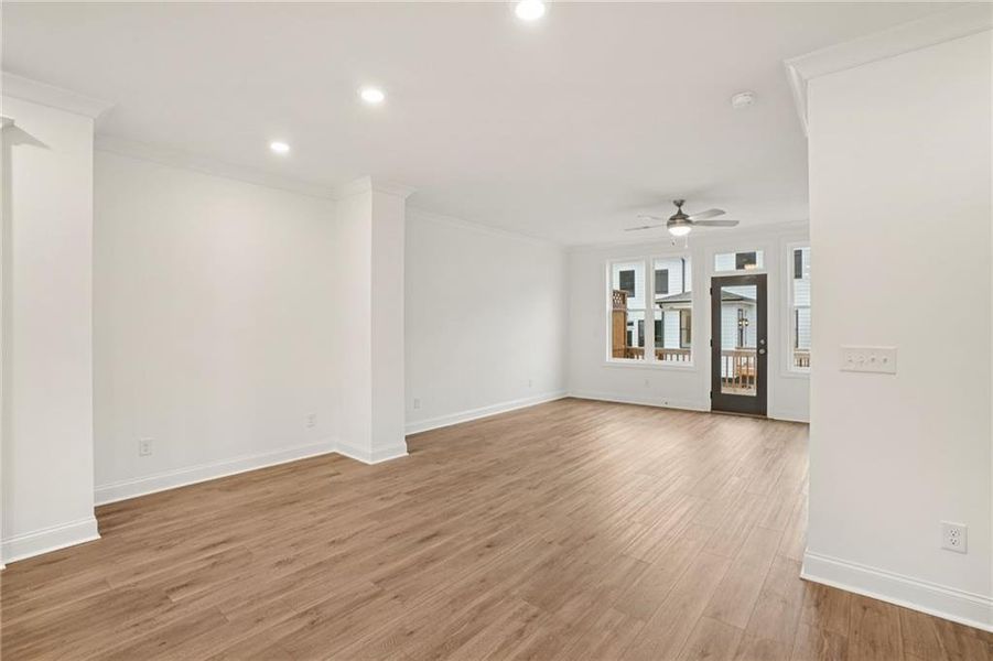 Spacious, unfurnished interior of a new home in , Cumming (Image 17).