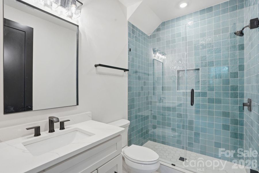 Furnished interior view inside a new home in , Charlotte (Image 16).