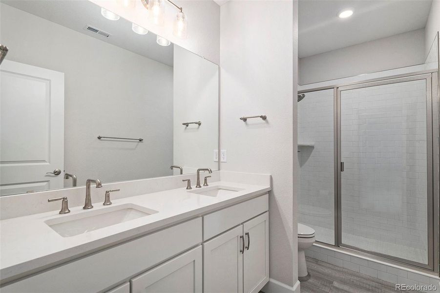 Furnished interior view inside a new home in , Castle Rock (Image 16).