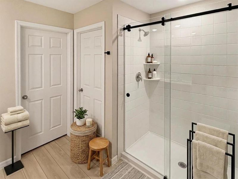 Furnished interior view inside a new home in Forest Lake, Davenport (Image 14).