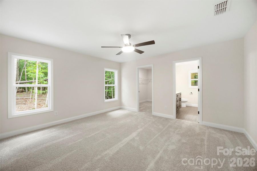 Spacious, unfurnished interior of a new home in , Albemarle (Image 27).