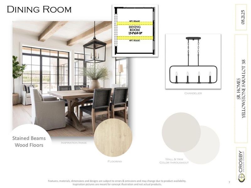 Sample of building materials used in homes in Yellowstone Farms, Cumming (Image 9).