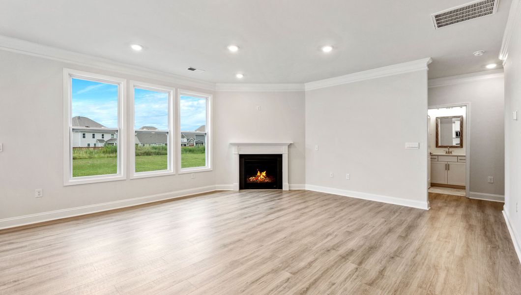 Representative unfurnished interior of a home built from the SUMMIT by D.R. Horton in Adams Glen, Greenville (Image 26). Representative unfurnished interior of a home built from the SUMMIT by D.R. Horton in Adams Glen, Greenville (Image 26).