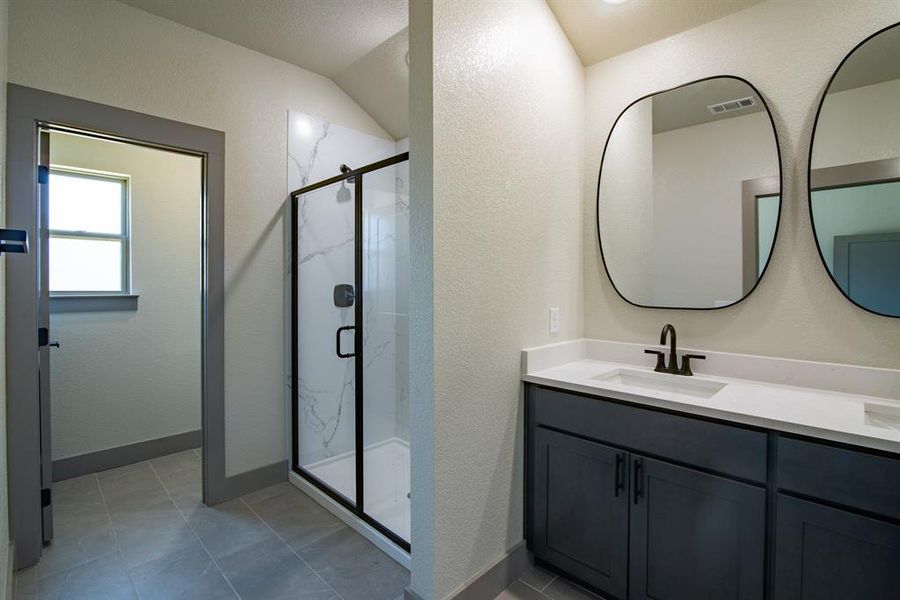 Furnished interior view inside a new home in , Cresson (Image 6).