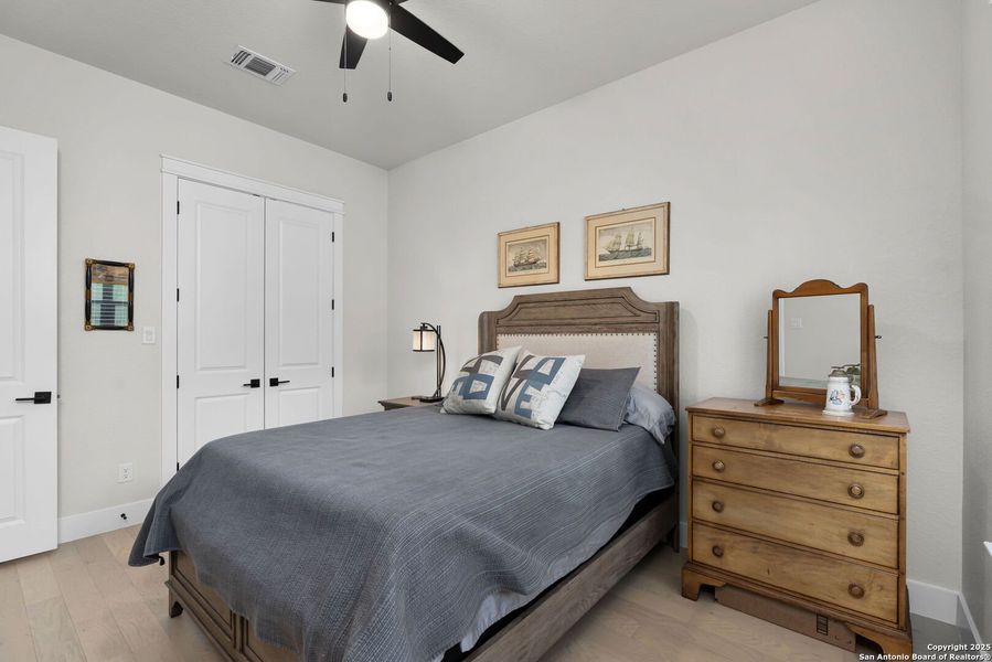 Furnished interior view inside a new home in , New Braunfels (Image 11).