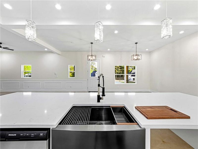 Close-up of interior finishes inside a home in , Loganville (Image 16).