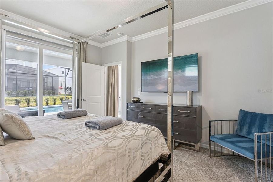 Furnished interior view inside a new home in Windsor Cay Resort, Clermont (Image 19).