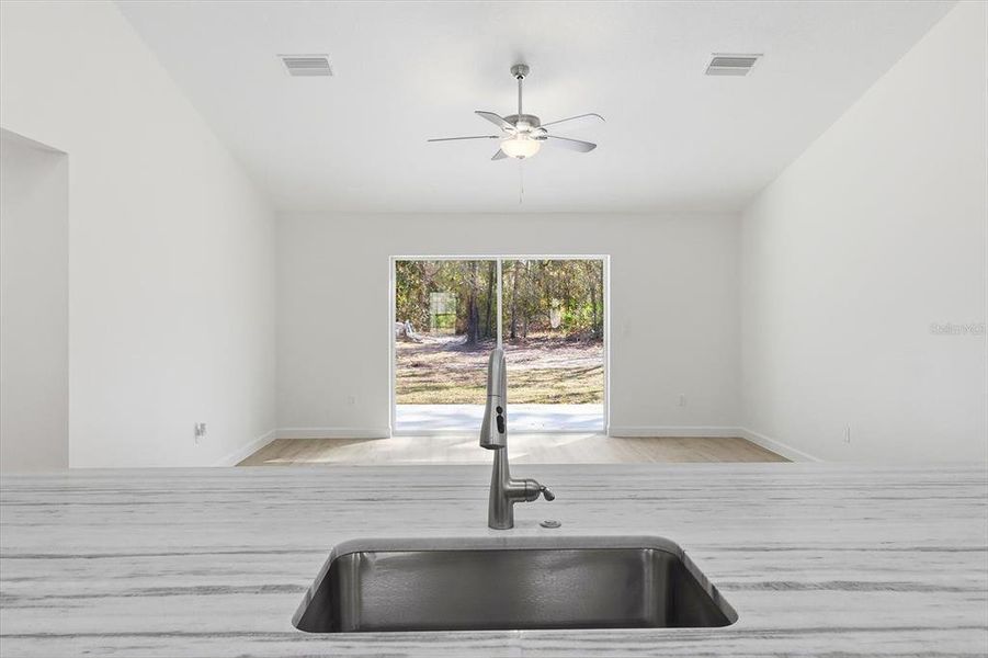 Close-up of interior finishes inside a home in , Weeki Wachee (Image 13).