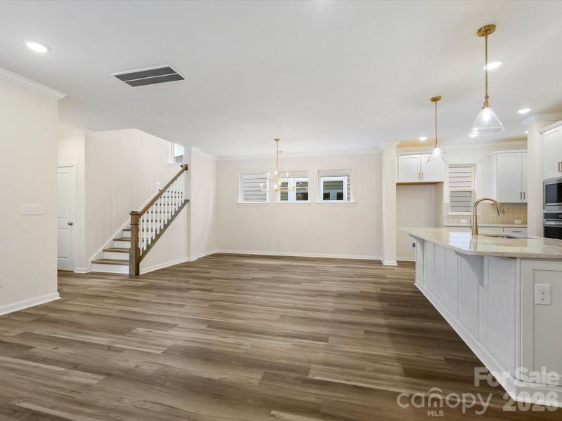 Spacious, unfurnished interior of a new home in Whitley Preserve – Park Collection, Mint Hill (Image 31).