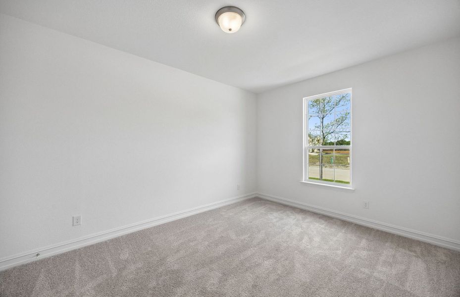 Spacious, unfurnished interior of a new home in Creekview Meadows, Pilot Point (Image 24). Spacious, unfurnished interior of a new home in Creekview Meadows, Pilot Point (Image 24).