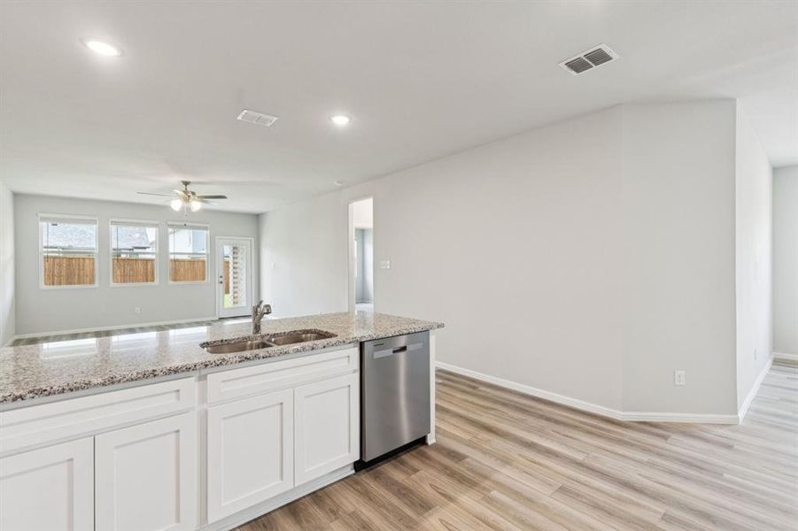 Furnished interior view inside a new home in AnaCapri, Anna (Image 4). Furnished interior view inside a new home in AnaCapri, Anna (Image 4).