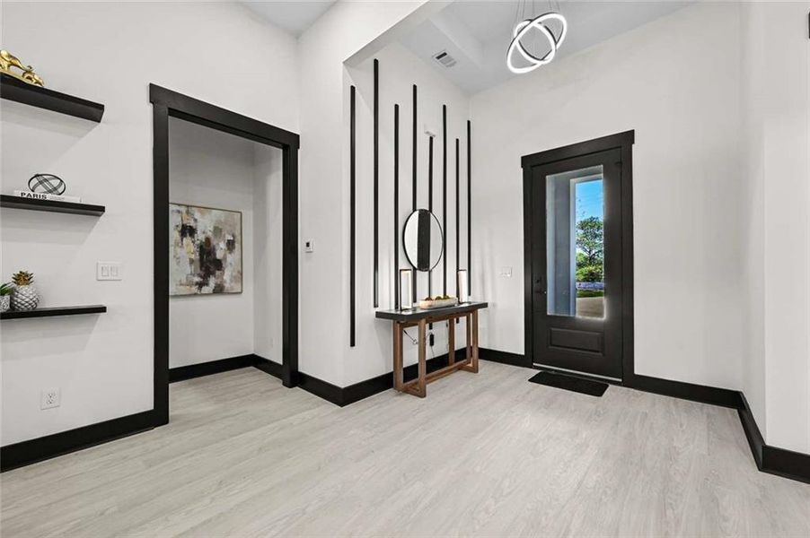 Furnished interior view inside a new home in , Lithonia (Image 30). Furnished interior view inside a new home in , Lithonia (Image 30).