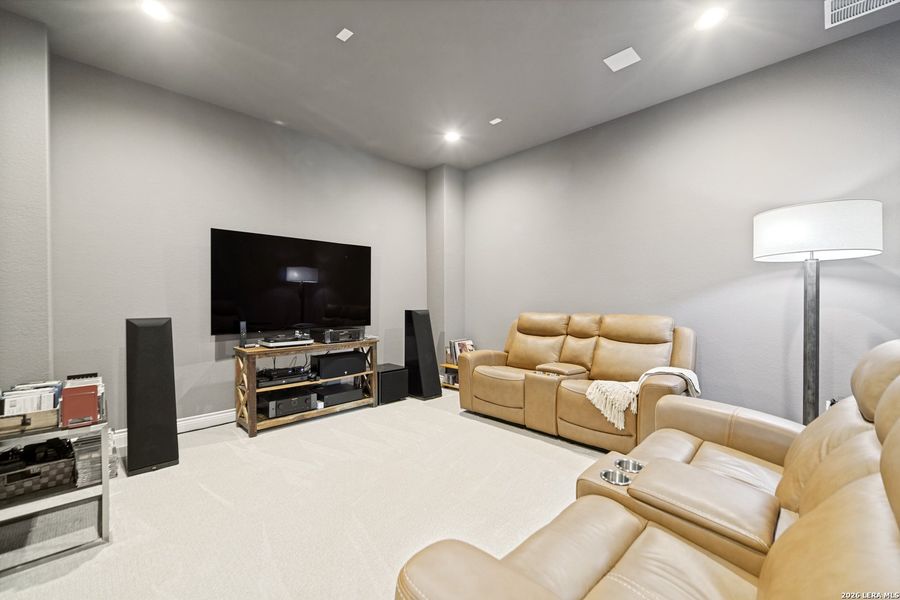 Furnished interior view inside a new home in Esperanza - 80' & 90', Boerne (Image 23).