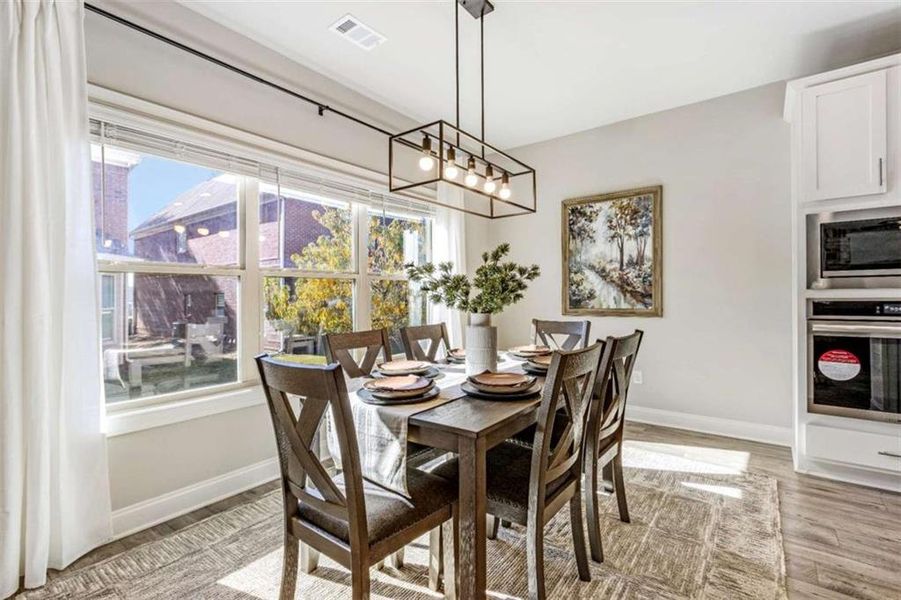 Furnished interior view inside a new home in Ridge Pointe, Athens (Image 28).