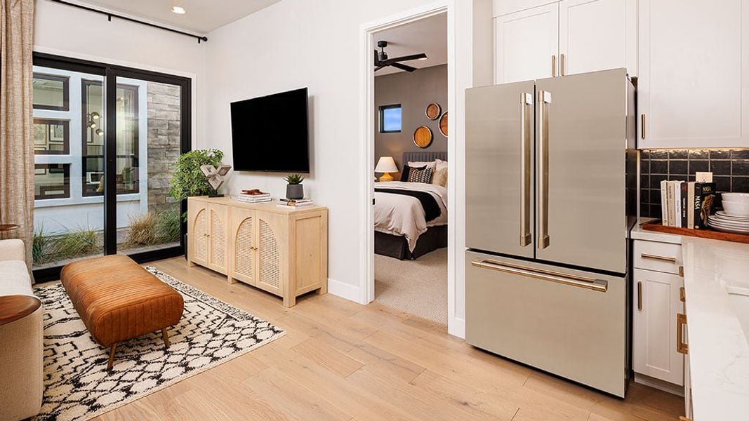 Representative furnished interior of a home built from the Hawthorne by Taylor Morrison in Verdin Capstone Collection, Phoenix (Image 18).