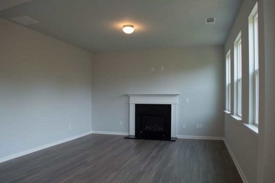 Representative unfurnished interior of a home built from the Mayfield by Piedmont Residential in The Reserve at Willow Oaks, Canton (Image 22).