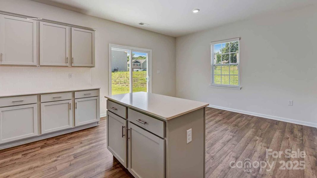 Furnished interior view inside a new home in Secrest Commons, Monroe (Image 7).