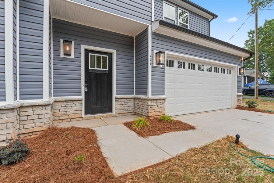 Exterior details and patio area of a home in , Harrisburg (Image 2). Exterior details and patio area of a home in , Harrisburg (Image 2).