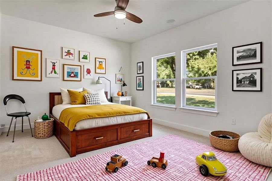 Furnished interior view inside a new home in , Granbury (Image 16).