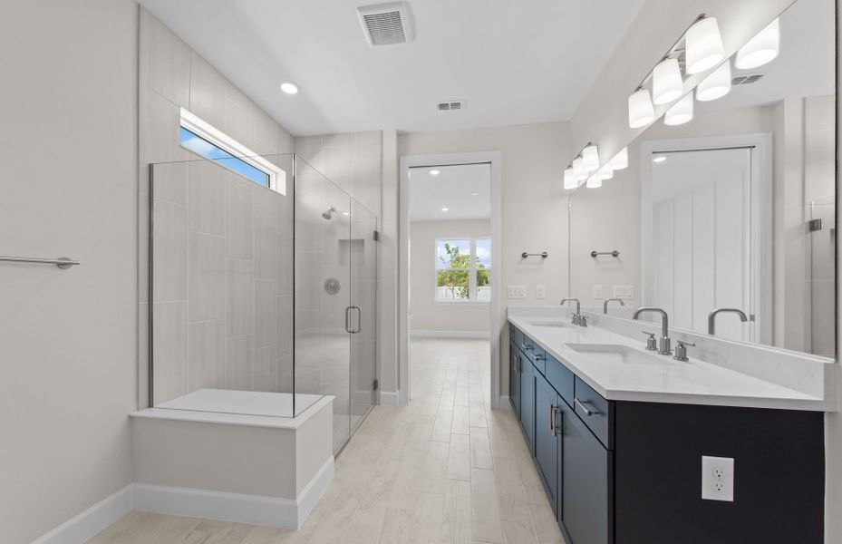 Furnished interior view inside a new home in Shores at Stillwater, Englewood (Image 9).