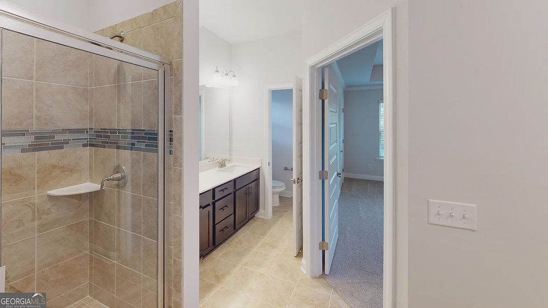 Furnished interior view inside a new home in Barrington Place, Macon (Image 13).