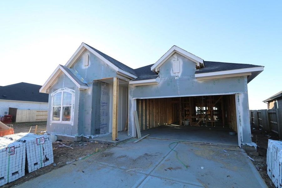 In-progress construction of a new home in Brookewater 45' Homesites, Rosenberg, TX (Image 7).